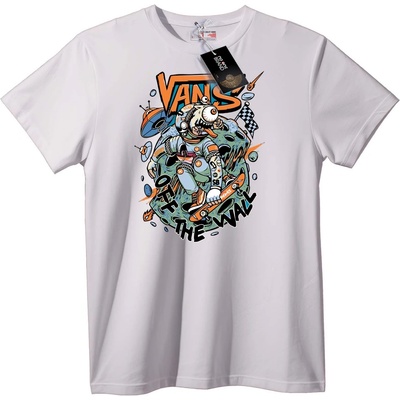 NOONEBRAND Тениска Vans Астронавт - 7XL, Black
