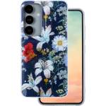  Силиконов калъф Glow Glam за Samsung Galaxy S25, син
