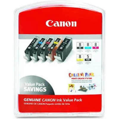 Canon CLI-8 MultiPack (BK/PC/PM/R/G) 0620B027