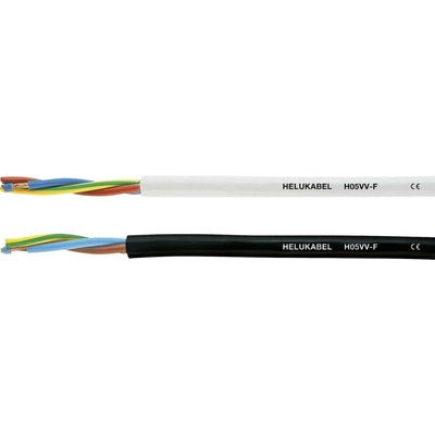 Helu H05VV-F 29464-500 el. kábel hadicový 5 G 1 mm², 500 m, čierna