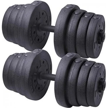 Image 1 of BodyFlex Дъмбел 15 кг с pvc дискове (bf-cd15)