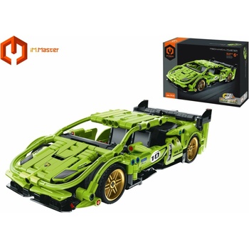 iM.Master Stavebnice závodní auto zelené 25x11, 4x6, 6 cm