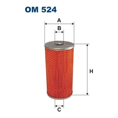 Olejový filter FILTRON OM 524