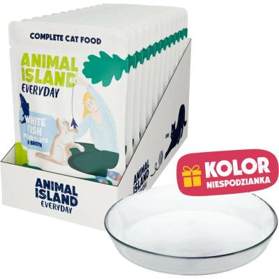 Animal Island Everyday White fish fillets in broth 12 x 85 g