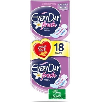 Image 1 of EveryDay Дамски превръзки Fresh Maxi Night, 18 бр (5825922)