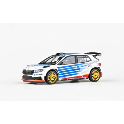 Abrex Škoda Fabia IV RS Rally2 (2022) Škoda Motorsport Design 2025 130RS MC 1:43