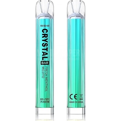 SKE Crystal BAR Fresh Menthol Mojito 20 mg 600 potáhnutí