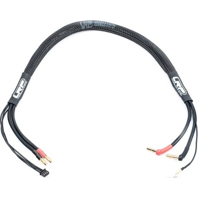 LRP Electronic Nabíjecí kabel 60cm 2S LiPo HARDCASE z G4 na P4/5 včetně balančního konekt. XH – Zboží Dáma