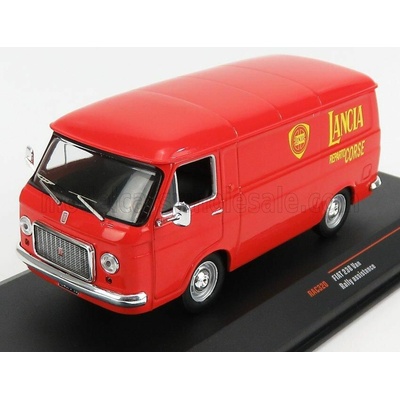 IXO MODELS FIAT 238 FURGONE VAN 1S RALLY ASSISTANCE LANCIA REPARTO CORSE 1971 RED 1:43