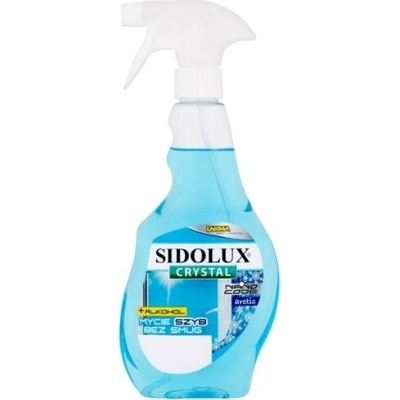 Sidolux Crystal na sklá a zrkadlá arctic 500 ml