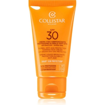Image 1 of Collistar Special Perfect Tan Global Anti-Age Protection Tanning Face Cream слънцезащитен крем против стареене на кожата SPF 30 50ml