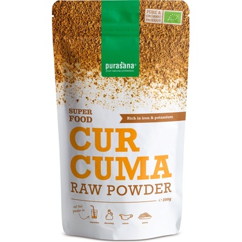 Purasana Био куркума на прах - 200 г