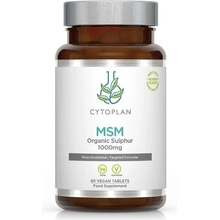 Cytoplan MSM organická síra 1000 mg 60 vegan tablet