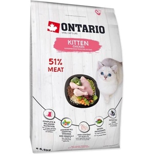 ONTARIO Kitten Chicken храна за котки 6, 5 кг (213-10037)