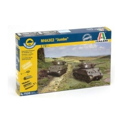 Italeri Italeri: Модел на танк M4A3E2 Jumbo, 1: 72
