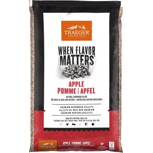 Traeger Дървени пелети APPLE 9 kg, Traeger (TRAEPEL415)