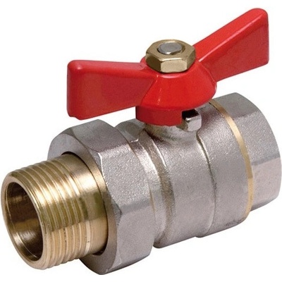 V&G Valogin Guľový kohút MF 3/4 "so šróbením PN30 Motýlik, upchávku, plnoprůtok 120034