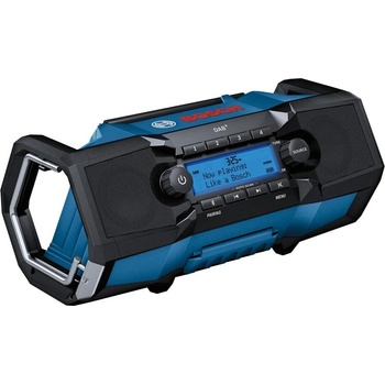 Bosch Professional GPB 18V-2 SC радиоприемник, строително радио, с DAB+, Bluetooth (06014A3100)