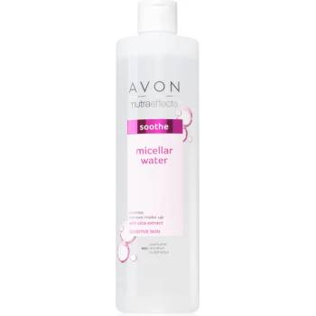 Avon Nutra Effects Soothe почистваща мицеларна вода за чувствителна кожа на лицето 400ml