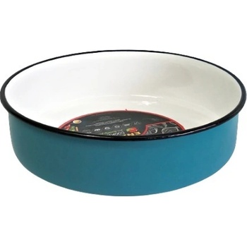 ТАВА ЕМАЙЛ КРЪГ 36/8СМ СИНЬО (010-1072/1)