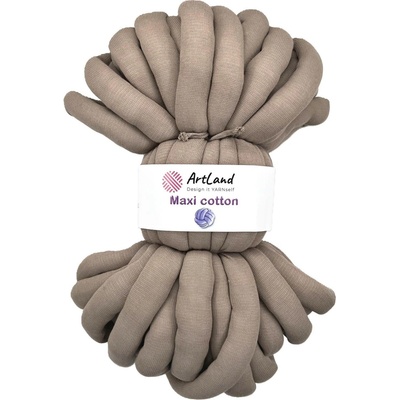 Příze na pletení rukama Maxi-Cotton Taupe