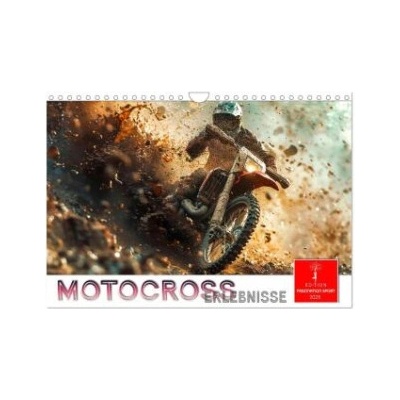 Motocross Erlebnisse Wand DIN A4 quer CALVENDO Monats 2025