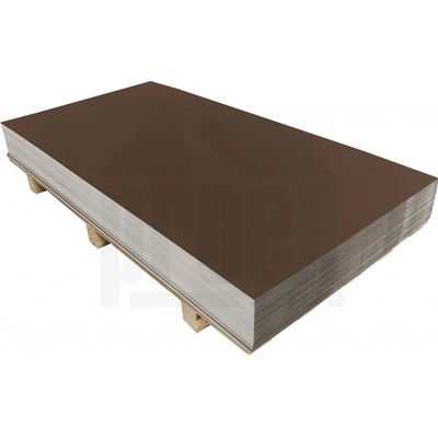 Lindab Tabule jednostranná 0,5 x 1250 x 2000 mm RAL 8017 hnědá