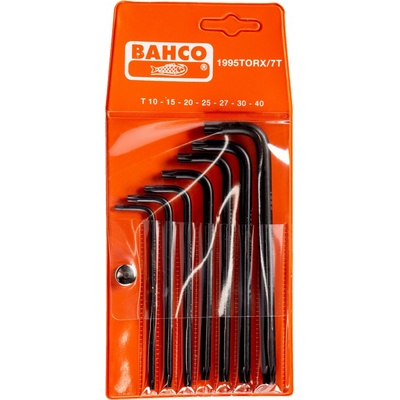 Bahco sada zahnutých nástrčných kľúčov pre skrutky torx 7 ks 1995torx/7T