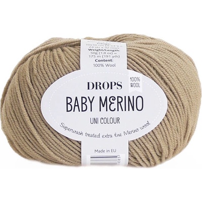 Příze DROPS Baby merino uni color 55 - arašídy