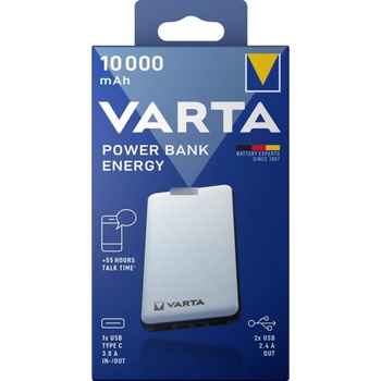 VARTA ENERGY WIRELESS ПРЕНОСИМА БАТЕРИЯ 10000mAh (57913)