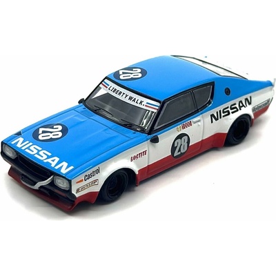 MINI GT Nissan Skyline Kenmeri Liberty Walk Nissan Racing '75 concept 2024 1:64
