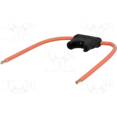 LITTELFUSE 0FHA0002ZXJ Zásuvka; 19mm; 30A; na kabel; Výv: vodiče x2; UL94V-0; 32V; 12AWG