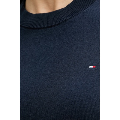 Tommy Hilfiger тениска тип пуловер дамска с памук (WW0WW49705)