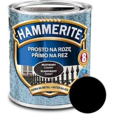 Hammerite Přímo na rez hladký 0,7L černá