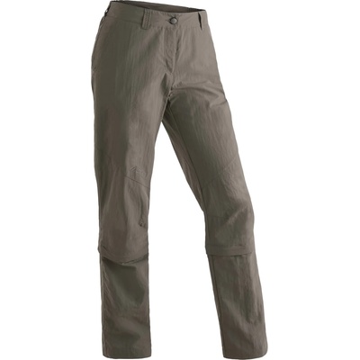 Maier Sports Дамски панталон със свалящи крачоли Maier sports Women's Nicole Capri Zip-off trousers - Teak - размер 48 (110-1394-0524)