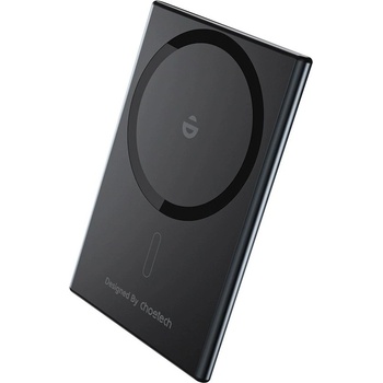 Choetech SuperThin Magnetic Wireless Charging Power Bank 2000 mAh 5W - преносима външна батерия с безжично зареждане с MagSafe (черен)