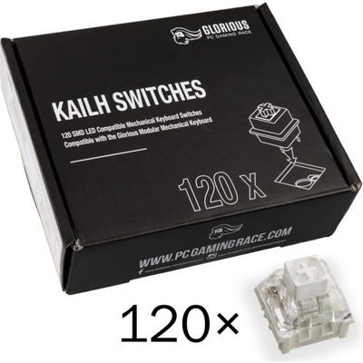 Glorious Kailh Box White Switches 120 ks – Zbozi.Blesk.cz