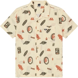 Picture Мъжка риза с копчета Picture Mokara Shirt - Ocean Rider Print - размер L (033-1930-0713)