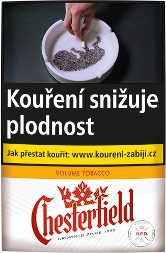 chesterfield tobacco 30g CHESTERFIELD Tabák cigaretový Red 30 g SO