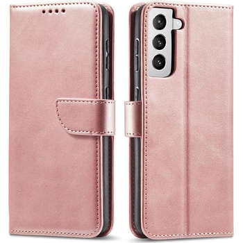Pouzdro IZMAEL Magnetické Elegant Samsung Galaxy S21 Ultra 5G růžové