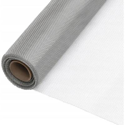 zahrada-XL Síť proti hmyzu nerezová ocel 80 x 500 cm stříbrná