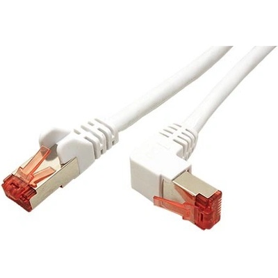 Goobay 21.92.2382 S/FTP patch, kat.6, lomený konektor, 1m, bílý