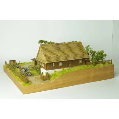 MDS - Modelové domečky Špalek Kosenka z Valašských Klobouk 1:72