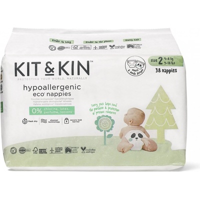 Kit & Kin Eko 2 Mini 4-8 kg 38 ks