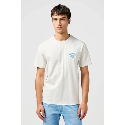 Wrangler Small Logo Tee 112362814 smotanová
