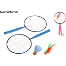 Mikro trading Badmintonové rakety 2 ks + košíček