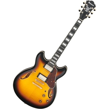 Ibanez Полу-акустична китара Ibanez - AS93FM, Antique Yellow Sunburst (396606)