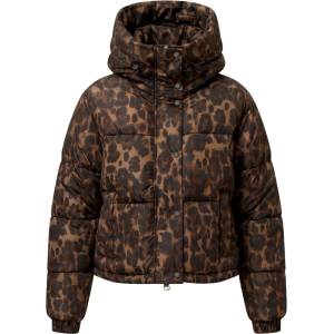 Save the Duck Дамско ежедневно яке Save the Duck Women's Rhiannon Casual jacket - Dark Brown Leopard - размер 5 (103-3156-0116)