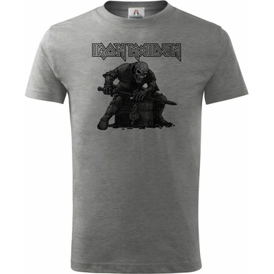 Dětské tričko Rytíř Iron Maiden černý tisk Basic