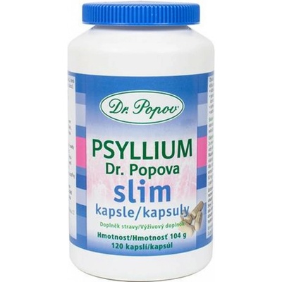 Dr. Popov Psyllium SLIM 120 kapslí